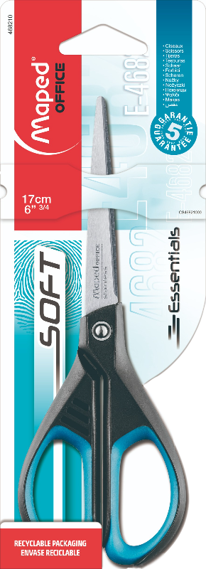 Ножницы канцелярские Essentials Soft Симметричные – E4682
