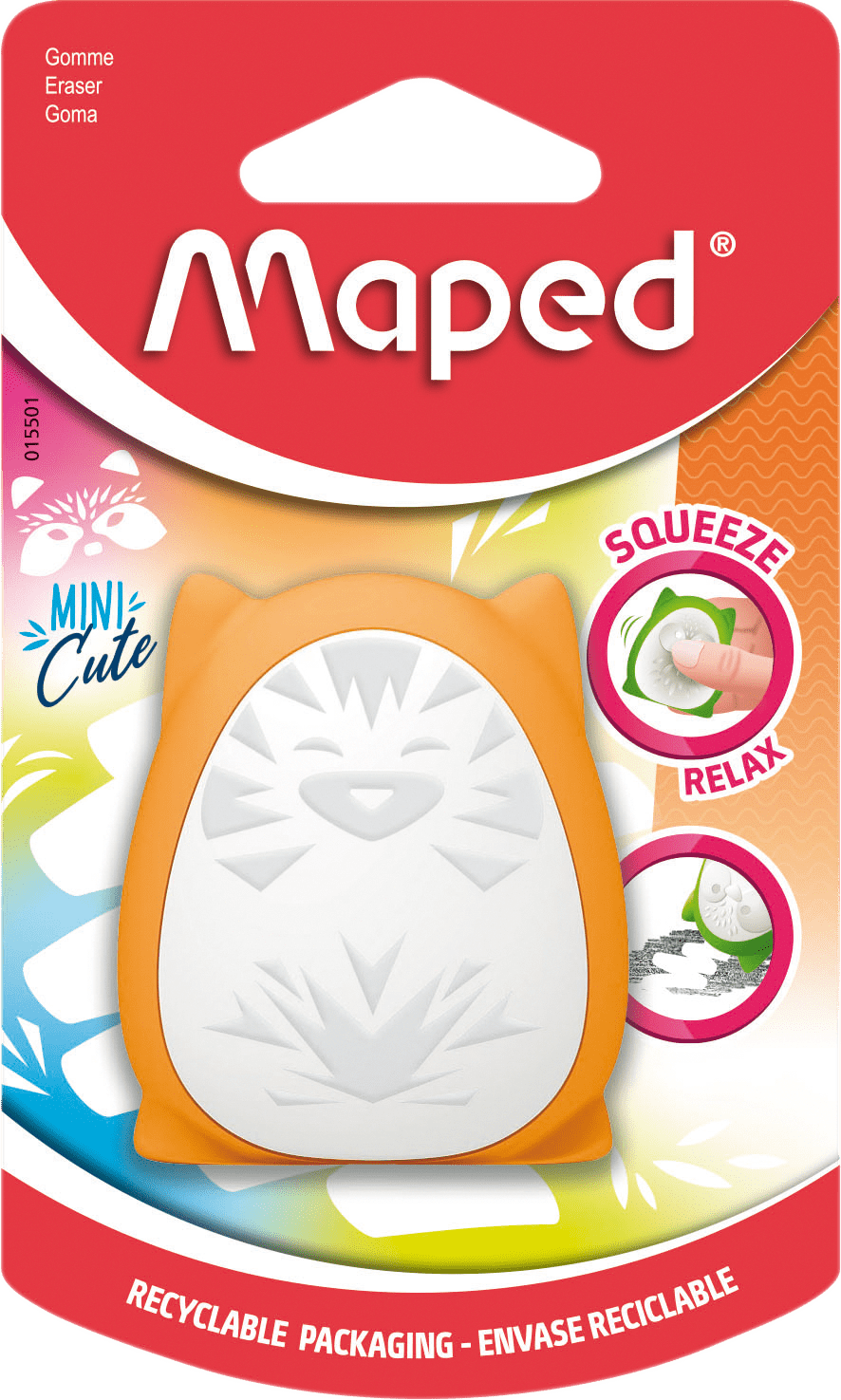 Ластик Mini Cute Squeeze. Компания «MAPED»