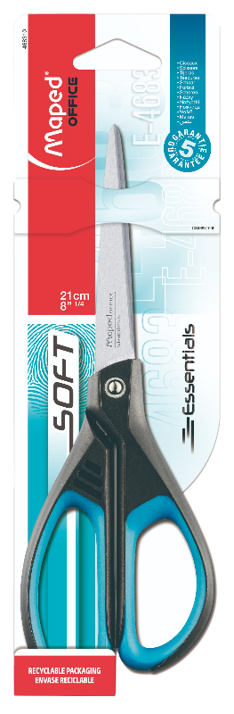 Ножницы канцелярские Essentials Soft Асимметричные – E4683