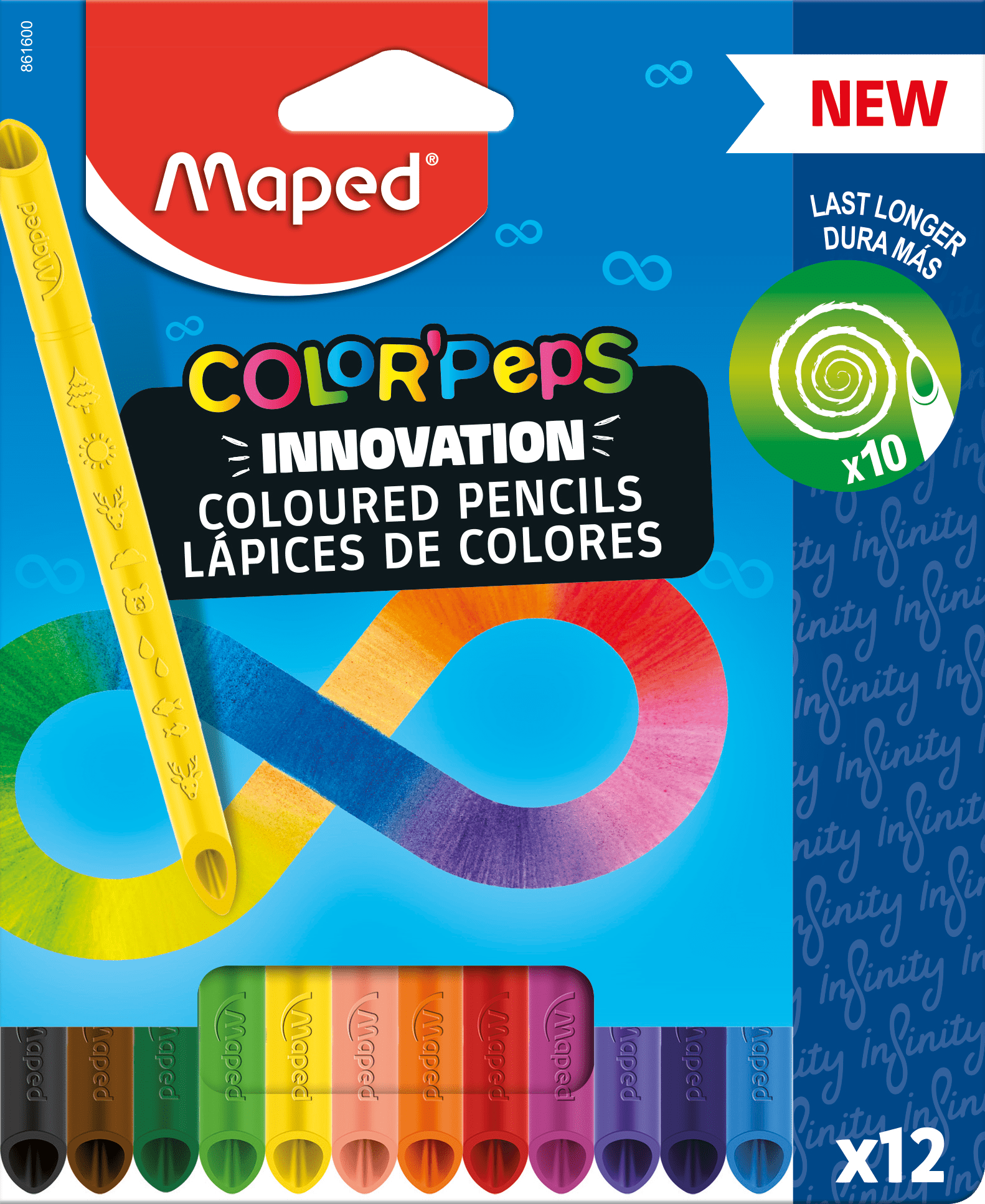 Инновационные цветные карандаши Infinity